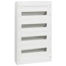 LEGRAND 401679 XL3 125 falon kívüli elosztószekrény 4 sor 72 modul, műanyag villanyszerelés