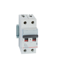 LEGRAND 403386 TX3 Kismegszakító. 2P, 13A, B karakterisztika, 6kA villanyszerelés