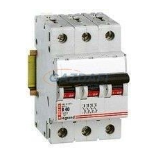 LEGRAND 403400 TX3 kismegszakító 3P B10 6000A/6kA BIC villanyszerelés