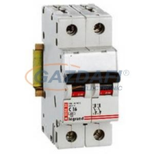 LEGRAND 403527 TX3 kismegszakító 2P C13 6000A/6kA BIC villanyszerelés