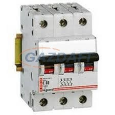 LEGRAND 403535 TX3 kismegszakító 3P C0,3 6000A/6kA BIC villanyszerelés