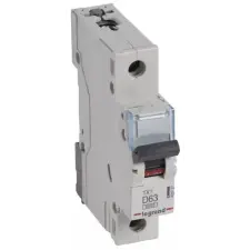 LEGRAND 403727 TX3 kismegszakító 1P D63 6000A/6kA BIC villanyszerelés