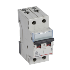 LEGRAND 403737 TX3 Kismegszakító. 2P, 13A, D karakterisztika, 6kA villanyszerelés