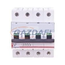 LEGRAND 403771 TX3 kismegszakító 4P D13 6000A/6kA BIC villanyszerelés