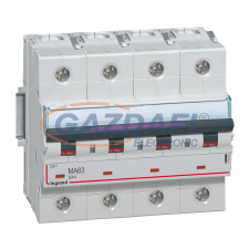 LEGRAND 403774 TX3 kismegszakító 4P D25 6000A/6kA BIC villanyszerelés