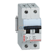 LEGRAND 404109 TX3 kismegszakító 2P B6 10000A/10kA BIC villanyszerelés