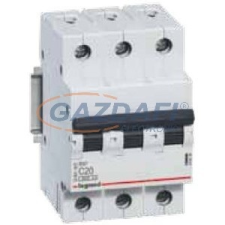 LEGRAND 404122 TX3 kismegszakító 3P B4 10000A/10kA BIC villanyszerelés