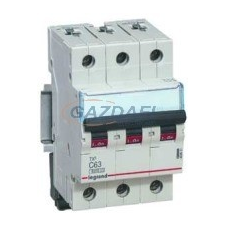 LEGRAND 404126 TX3 kismegszakító 3P B16 10000A/10kA BIC villanyszerelés