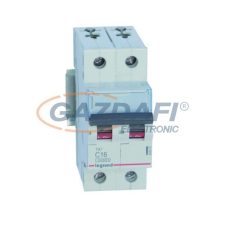 LEGRAND 404205 TX3 kismegszakító 2P C16 10000A/10kA BIC villanyszerelés