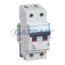 LEGRAND 404209 TX3 kismegszakító 2P C40 10000A/10kA BIC villanyszerelés