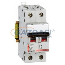 LEGRAND 404211 TX3 kismegszakító 2P C63 10000A/10kA BIC villanyszerelés