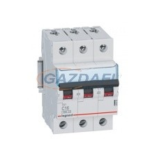 LEGRAND 404224 TX3 kismegszakító 3P C25 10000A/10kA BIC villanyszerelés