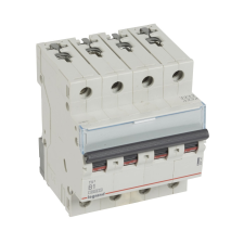 LEGRAND 404247 TX3 Kismegszakító. 4P, 0,5A, C karakterisztika, 10kA villanyszerelés