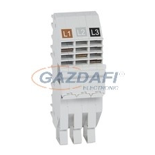 LEGRAND 404509 HX3 dugaszolható foglalat DX3/DX 3P készülékhez villanyszerelés