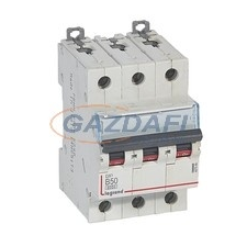 LEGRAND 407566 DX3 kismegszakító 3P B50 6000A/10kA villanyszerelés