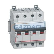 LEGRAND 409067 DX3 kismegszakító 4P B25 10000A / 16 kA villanyszerelés