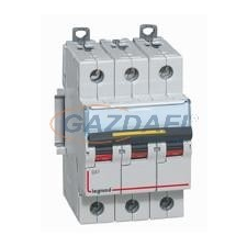 LEGRAND 409258 DX3 kismegszakító 3P C40 10000A / 16 kA villanyszerelés