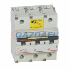 LEGRAND 409280 DX3 3P C80 10000A/16kA villanyszerelés