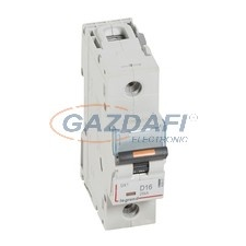 LEGRAND 409807 DX3 kismegszakító 25kA 1P 230/400V~ D16 villanyszerelés