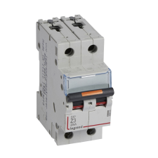 LEGRAND 409909 DX3 kismegszakító 25kA 2P Z3 ( Legrand 409909 ) villanyszerelés