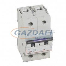 LEGRAND 410147 DX3 kismegszakító 50kA 2P 230/400V~ C10 villanyszerelés