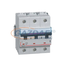 LEGRAND 410167 DX3 kismegszakító 50kA 3P 400V~ C63 villanyszerelés