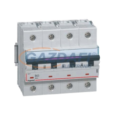 LEGRAND 410231 DX3 kismegszakító 50kA 4P 400V~ D50 villanyszerelés