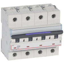 LEGRAND 410231 DX3 kismegszakító 50kA 4P 400V~ D50 villanyszerelés