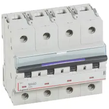 LEGRAND 410264 DX3 kismegszakító 50kA 4P 400V~ MA40 villanyszerelés