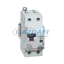 LEGRAND 411002 DX3 1P+N kombinált áram-védőkapcsoló 6000A / 10kA 30mA AC típus villanyszerelés