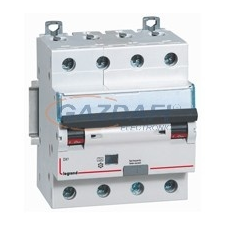 LEGRAND 411224 DX3 4P kombinált áram-védőkapcsoló B16 6000A / 10kA 30mA A típus villanyszerelés