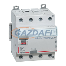 LEGRAND 411596 TX3 áram-védőkapcsoló 2P 40A 30MA A-HPI villanyszerelés