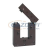 LEGRAND 412163 Nyitott magos áramváltó 750/5A, (50,5x80,5 mm) gyűjtősínhez