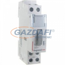 LEGRAND 412412 CX3 impulzusrelé 16A 230V 2Z villanyszerelés