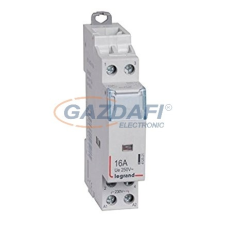 LEGRAND 412521 CX3 moduláris kontaktor 16A 230V Ny+Z villanyszerelés