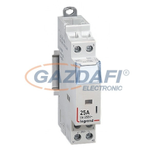 LEGRAND 412523 CX3 moduláris kontaktor 25A 230V 2Z villanyszerelés