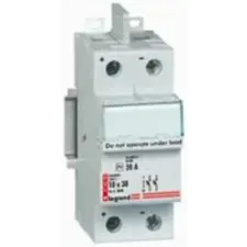 LEGRAND 414682 Lexic biztosító aljzat 10x38 2P 20A 1000V= villanyszerelés
