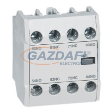 LEGRAND 416857 CTX3 á.j. segédérintkező 4NY mellső rögzítés villanyszerelés