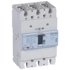 LEGRAND 420605 DPX3 250 100A 3P termikus mágneses 70kA kompakt megszakító villanyszerelés