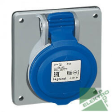 LEGRAND 555184 Ipari dugalj 16A Dafbe162k06m 230V IP44 döntött aljzat (555184) villanyszerelés