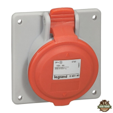 LEGRAND 555189 P17 Tempra PRO Dafbe-164k06 m400V IP44 döntött aljzat villanyszerelés