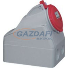 LEGRAND 555258 P17 Tempra PRO Dafr-323k06m 400V IP44 rögzíthető aljzat villanyszerelés