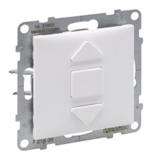 LEGRAND 721139 Suno redőnykapcsoló (3 állású) 6A, fehér villanyszerelés