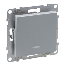 LEGRAND 721316 Suno váltókapcsoló jelzőfénnyel 10AX, alumínium villanyszerelés