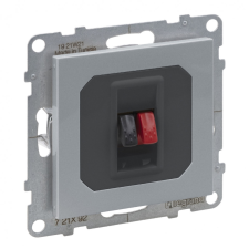 LEGRAND 721392 Suno hangszóró-csatlakozóaljzat, alumínium villanyszerelés