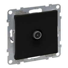 LEGRAND 721465 Suno TV aljzat, átmenő (14 dB), fekete villanyszerelés