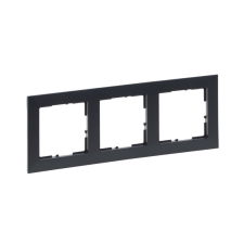 LEGRAND 721553 Suno 3-as keret, sötétszürke villanyszerelés