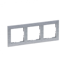LEGRAND 721563 Suno 3-as keret, csiszolt alumínium villanyszerelés