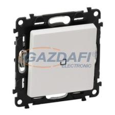 LEGRAND 752126 Valena Life váltókapcsoló jelzőfénnyel 10 AX,230V,fehér villanyszerelés
