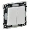 LEGRAND 752158 Valena Life kettős váltókapcsoló,230V,fehér